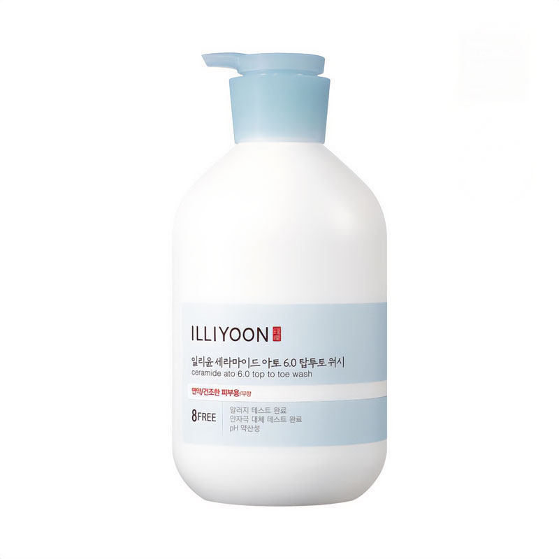 Універсальний гель для душу Illiyoon Ceramide Ato 6.0 Top to Toe Wash з церамідами, 1 л